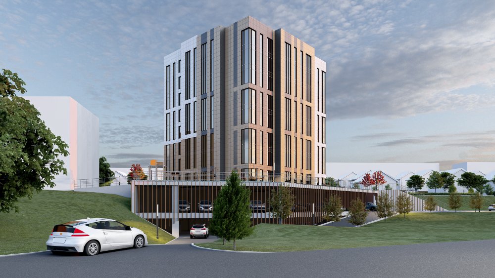 Концепция многоквартирного жилого дома. Приморский край г. Артем ул. Приморская - Проекты многокварт